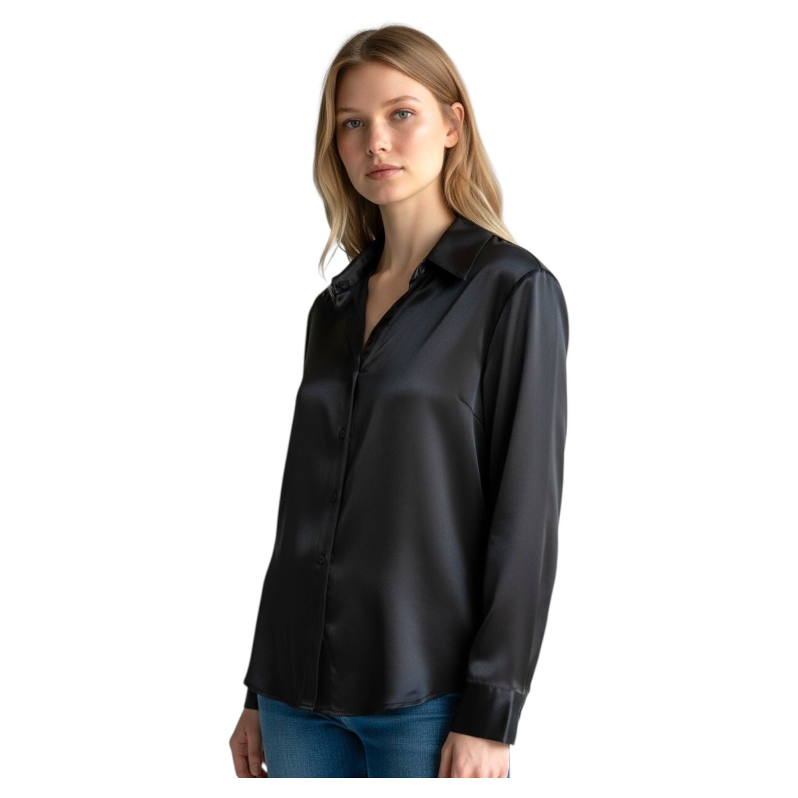 Camisa Julio de Satín Para Mujer - queensboutique.clCamisa Julio de Satín Para Mujerqueensboutique.cl