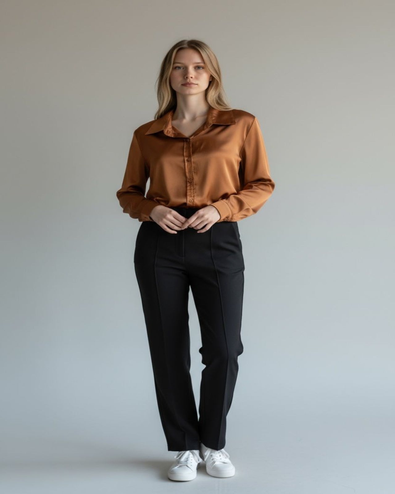 Camisa Julio de Satín Para Mujer - queensboutique.clCamisa Julio de Satín Para Mujerqueensboutique.cl