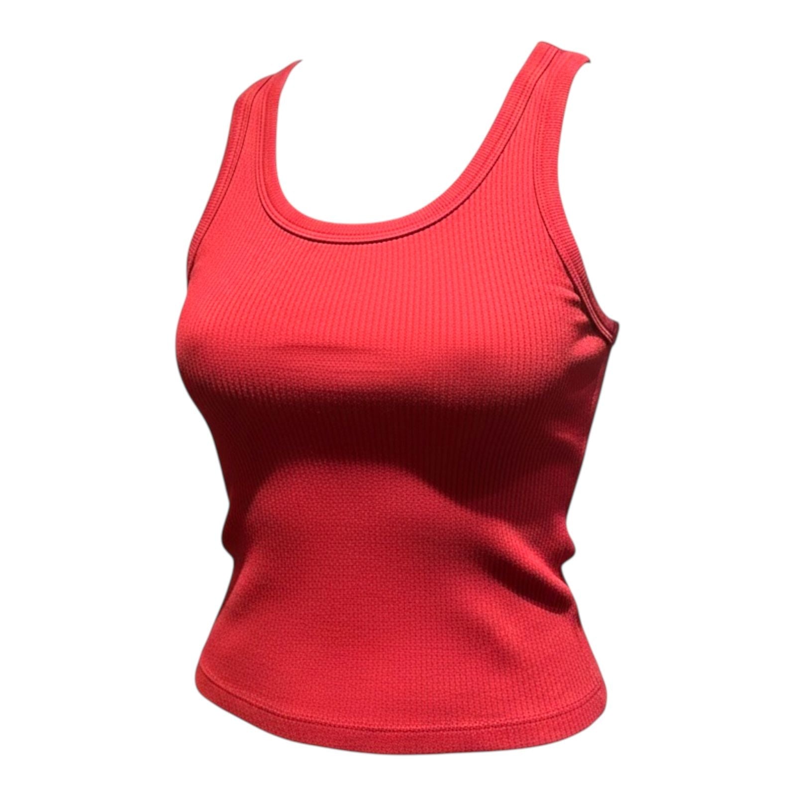 Crop Top Mujer Acanalado Sin Mangas - queensboutique.cl